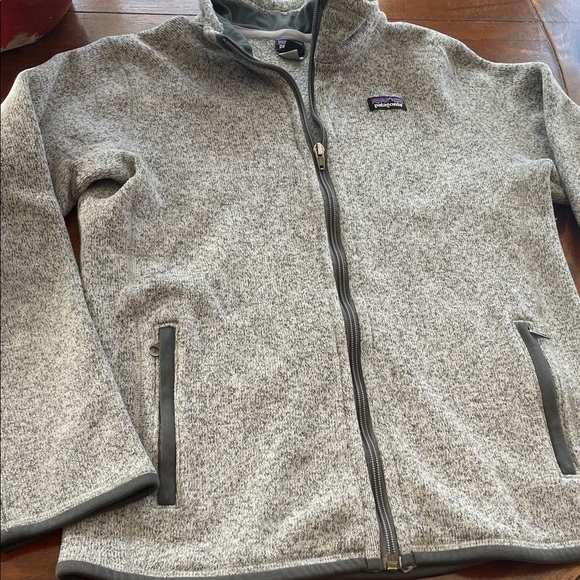 Patagonia Boys' Gray Fleece Jacket XL (14) - Picture 5 of 5
